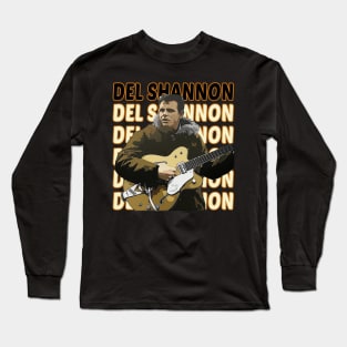 Walk with Del, Rock 'n' Roll Legend Long Sleeve T-Shirt